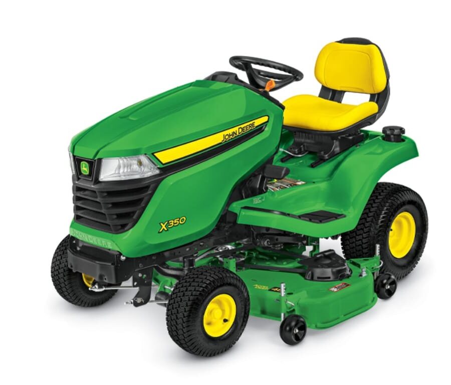 John Deere X350 Lawn Tractor, 48-in. Deck