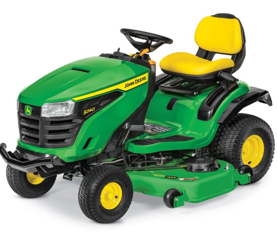 John Deere S240 Lawn Tractor, 48-in. Deck